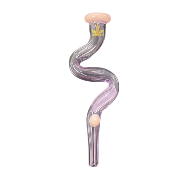 AL Glass Straw Winding 5" / Purple